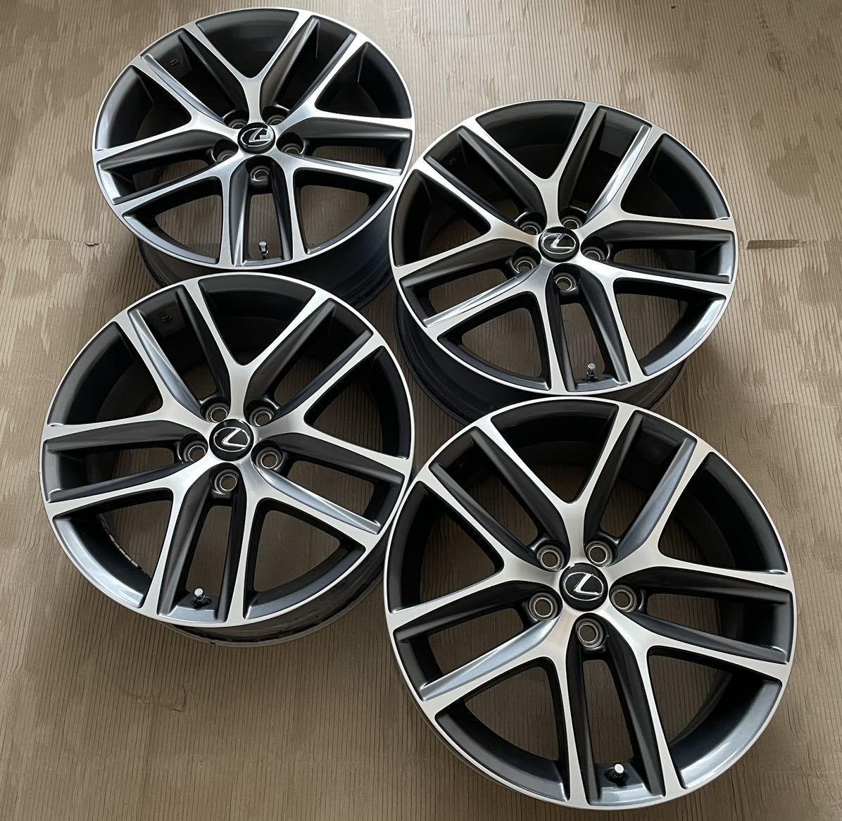 希少 レクサス CT CT200h 純正 Fスポーツ 17インチ アルミ ホイール 4