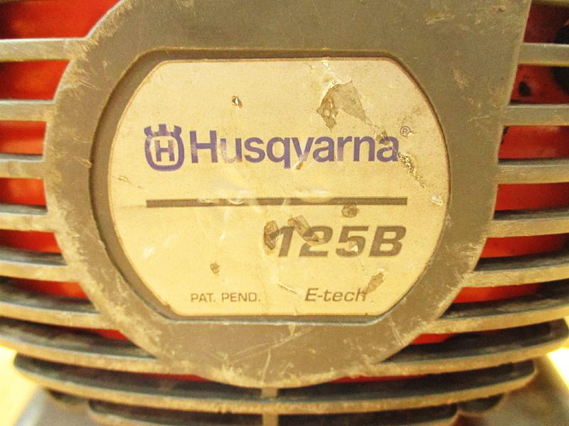 Husqvarna ハスクバーナ エンジンブロワ 125B ブロワー 2サイクル 混合 送風機 吹き飛ばし 落ち葉集め 清掃 ★動作確認済 No.1186_画像10