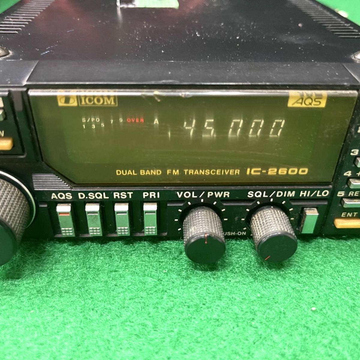 通電確認済/詳細動作未確認 ICOM FMトランシーバー IC-2600 通電確認済/詳細動作未確認 ICOM FMトランシーバー IC-2600