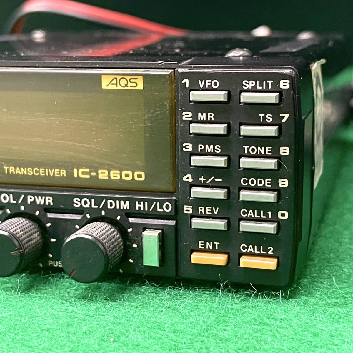 通電確認済/詳細動作未確認 ICOM FMトランシーバー IC-2600 通電確認済/詳細動作未確認 ICOM FMトランシーバー IC-2600