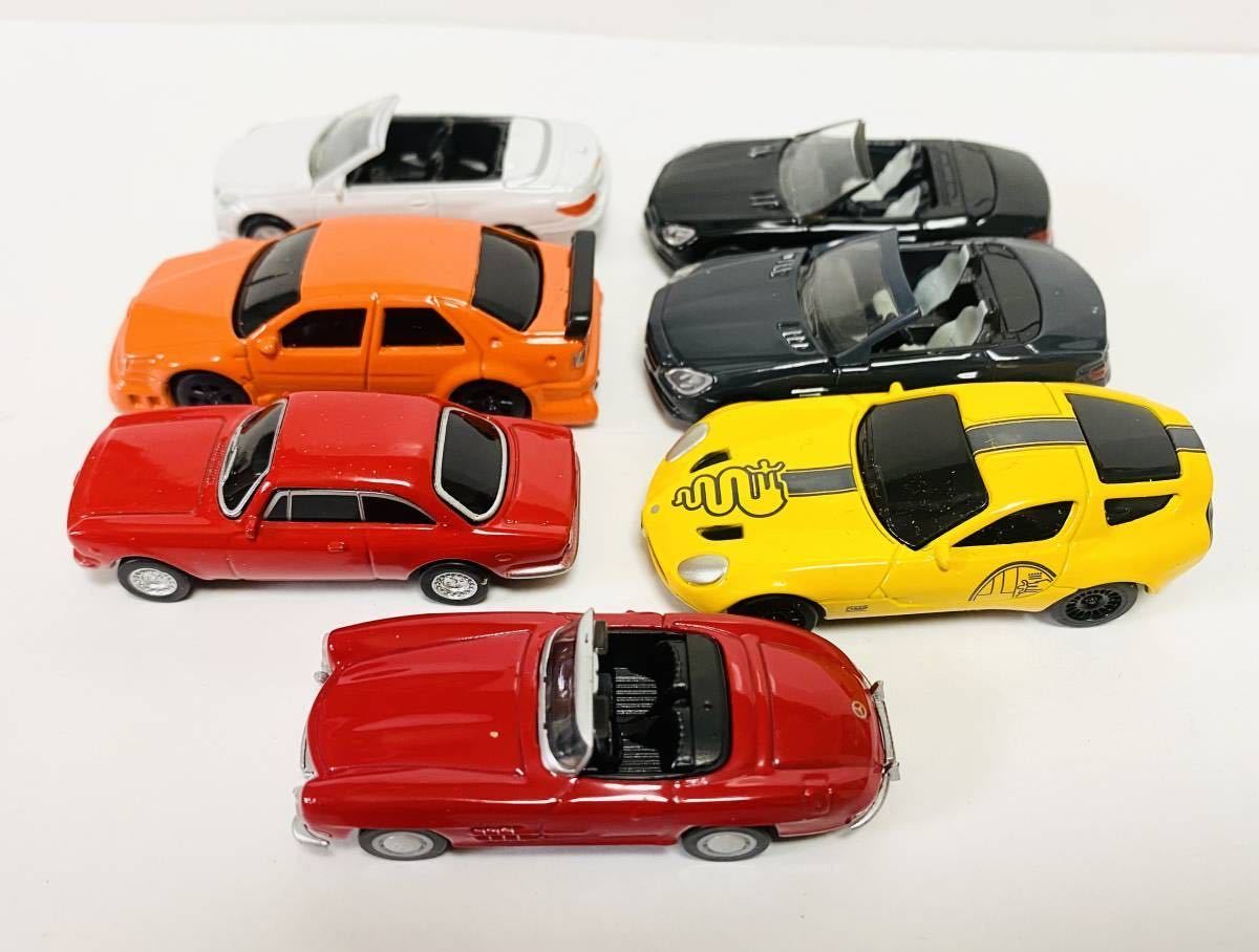 アルファロメオ歴代名車ミニカー GIULIA Sprint GTA、155V6 TI DTM、TZ3 Corsa、メルセデスベンツ オープンカー Mercedes-Benz SLK-Class他_画像10