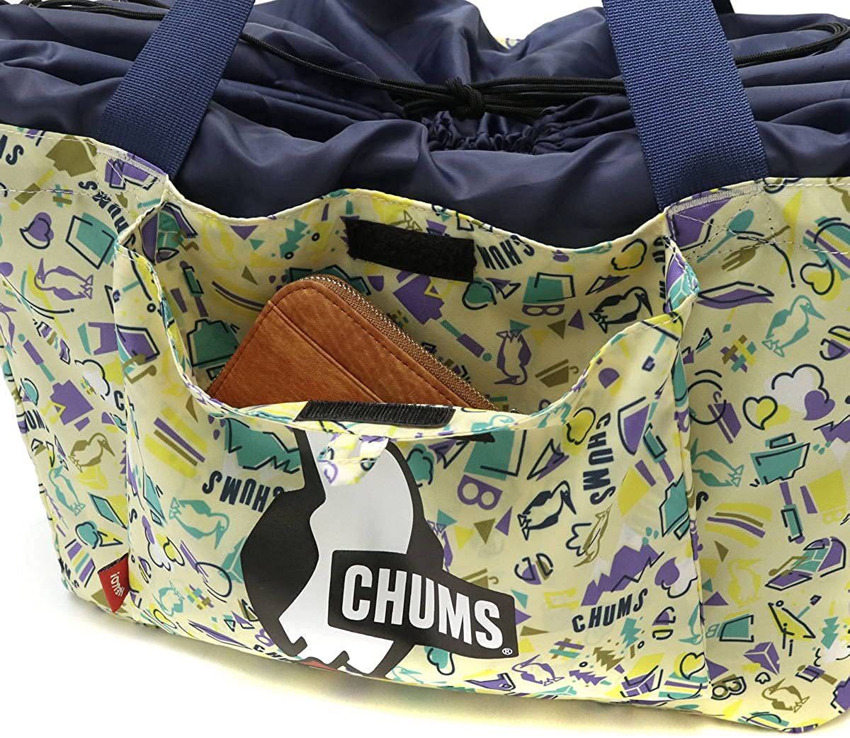 【新品】CHUMS(チャムス) レジカゴ エコバッグ Eco Bag ボーダー