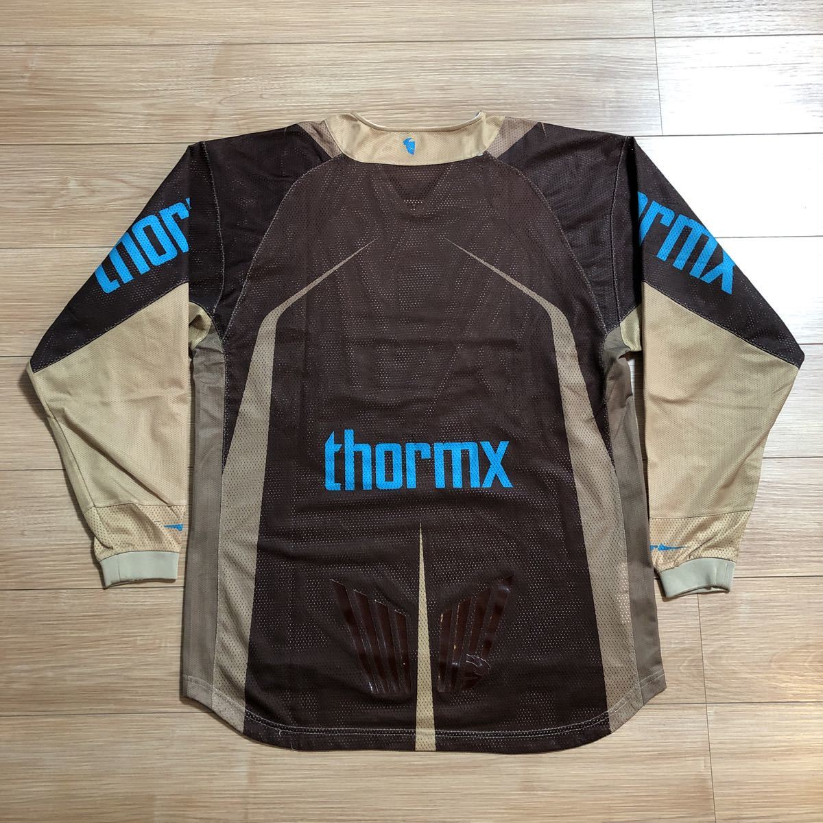 thor Jersey ソアー オフロード モトクロス バイク MXジャージ Lサイズ ユーズドの画像3