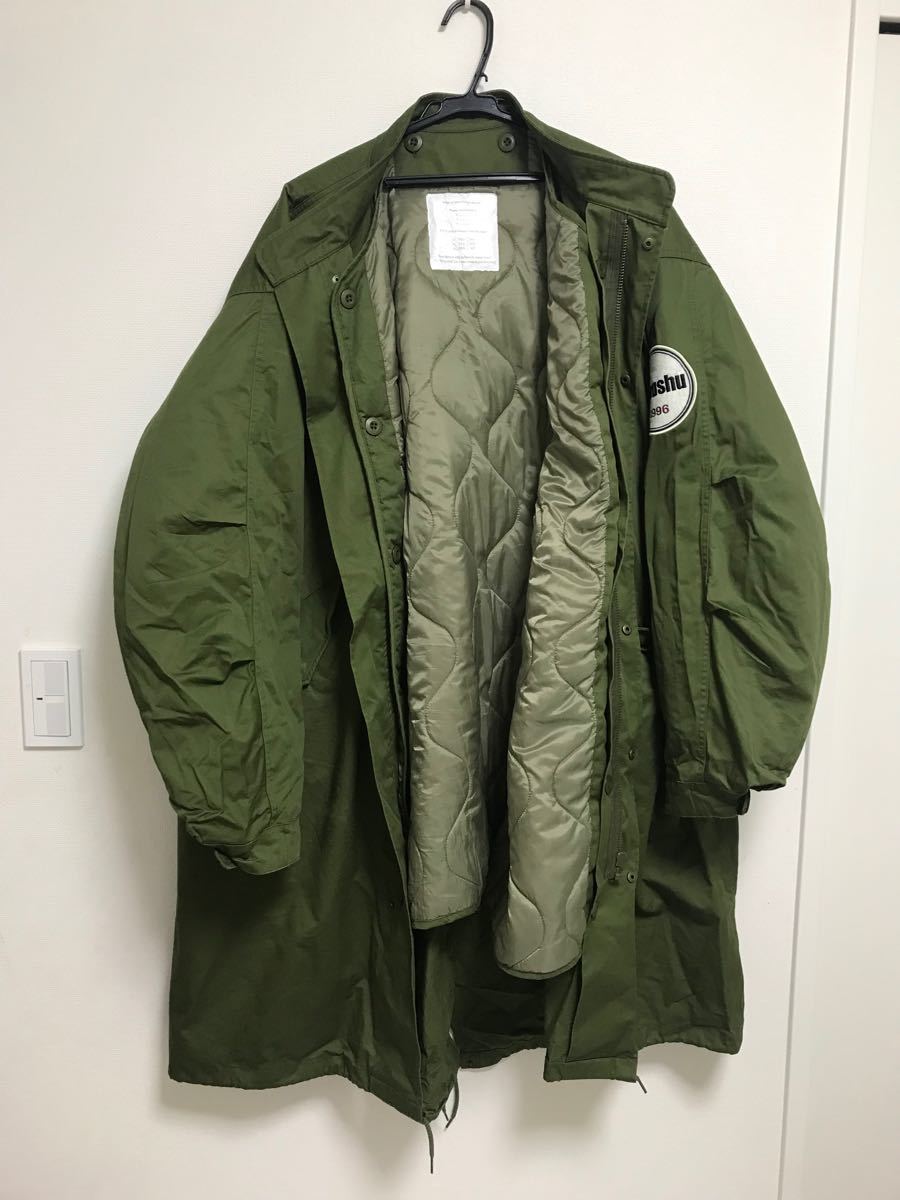 オーバーサイズ Perushu M-65 モッズコート/キルティングライナー