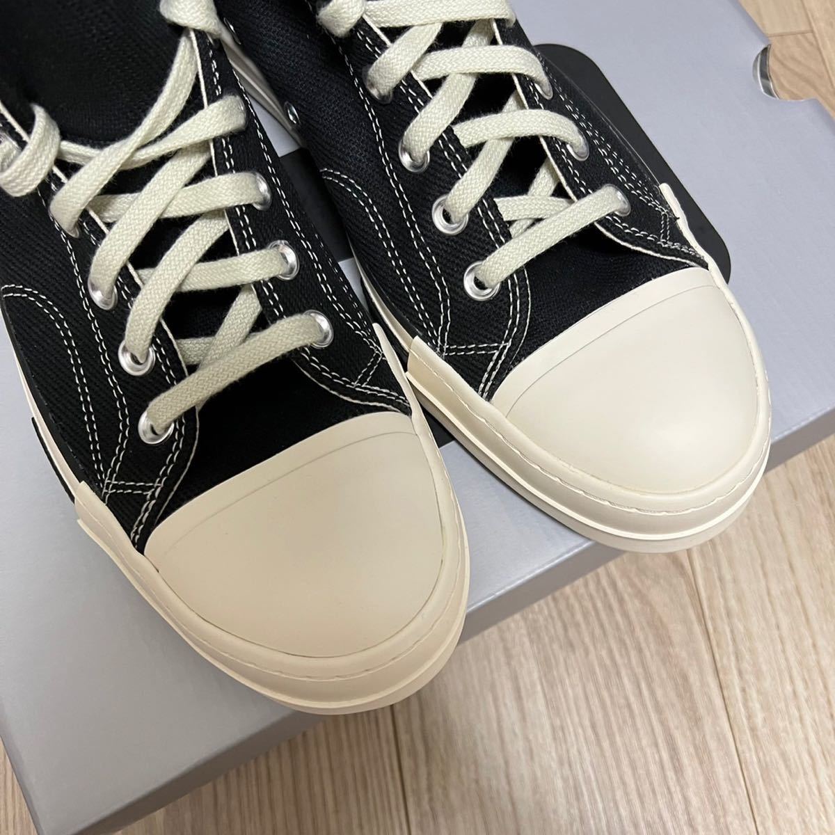 新品未使用 RICK OWENS DRKSHDW CONVERSE リックオウエン ダークシャドウ コンバース コラボスニーカー A00130C UK10 28.5ｃｍ ブラック_画像3