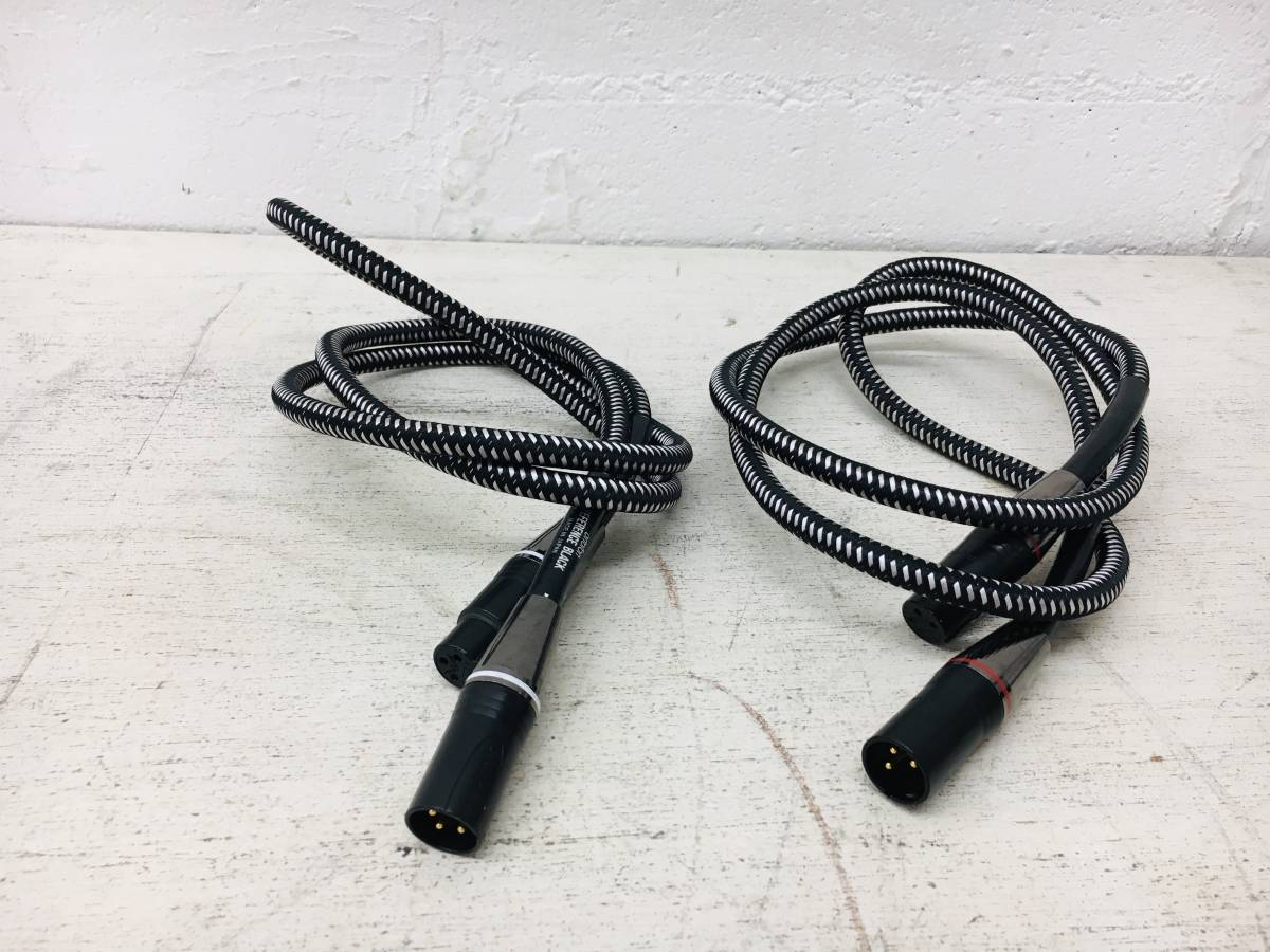 n0531-20☆ortofon オルトフォン Reference Black XLR ケーブル 全長約