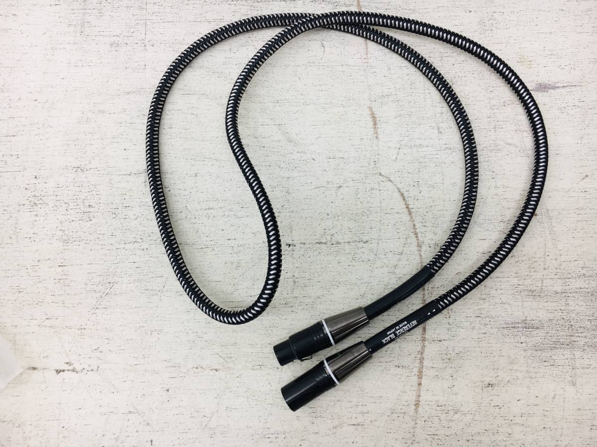 n0531-20☆ortofon オルトフォン Reference Black XLR ケーブル 全長約