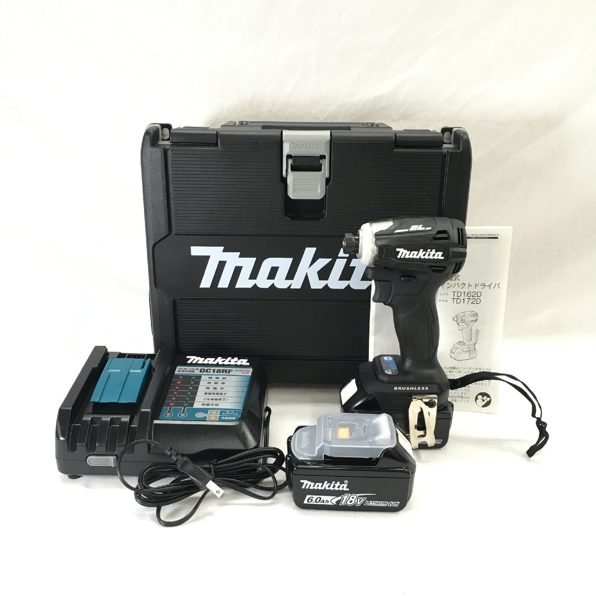 〇中古品〇MAKITA マキタ 18V 充電式インパクトドライバー TD172DRGX