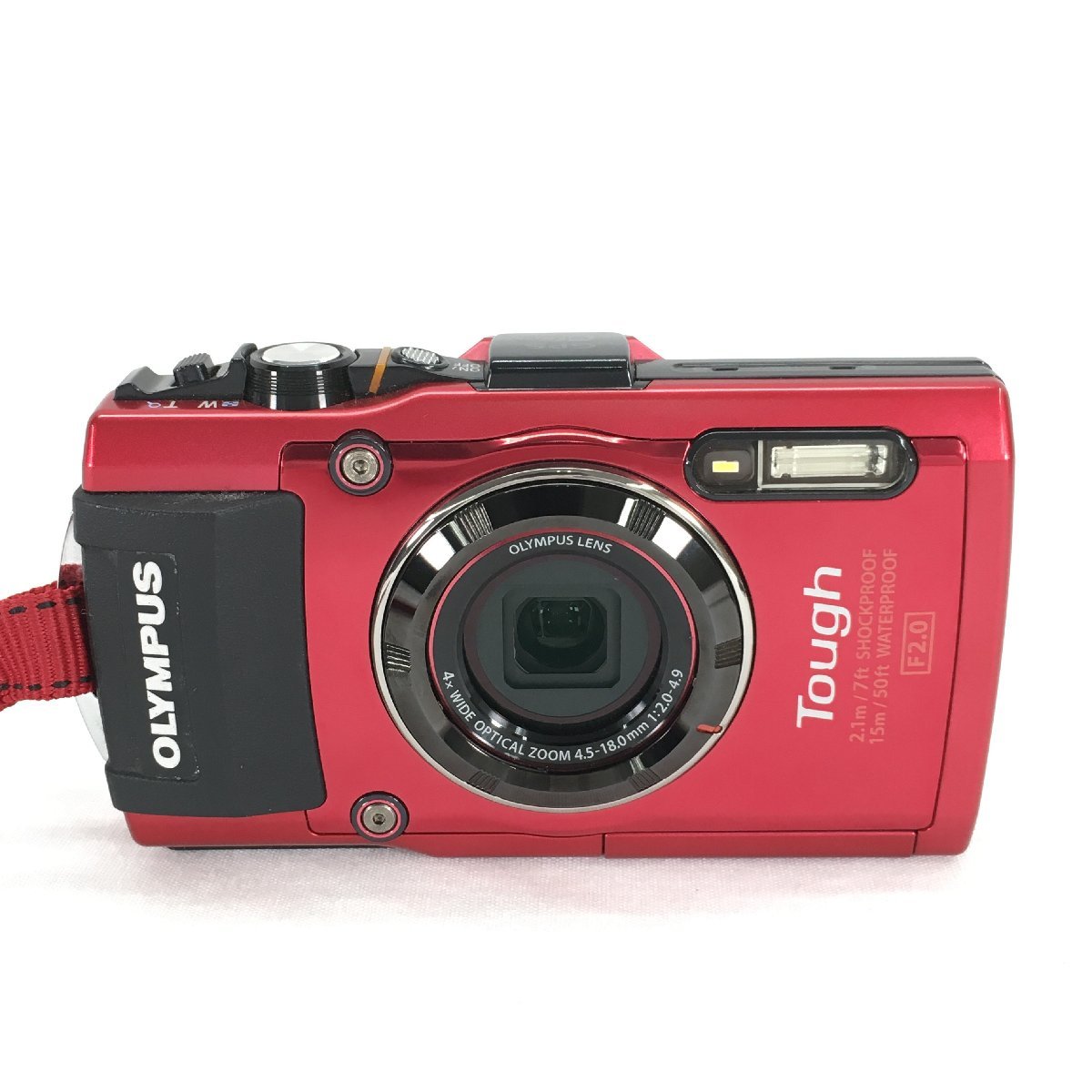 品』OLYMPUS オリンパス デジタルカメラ STYLUS TG-4 Tough レッド