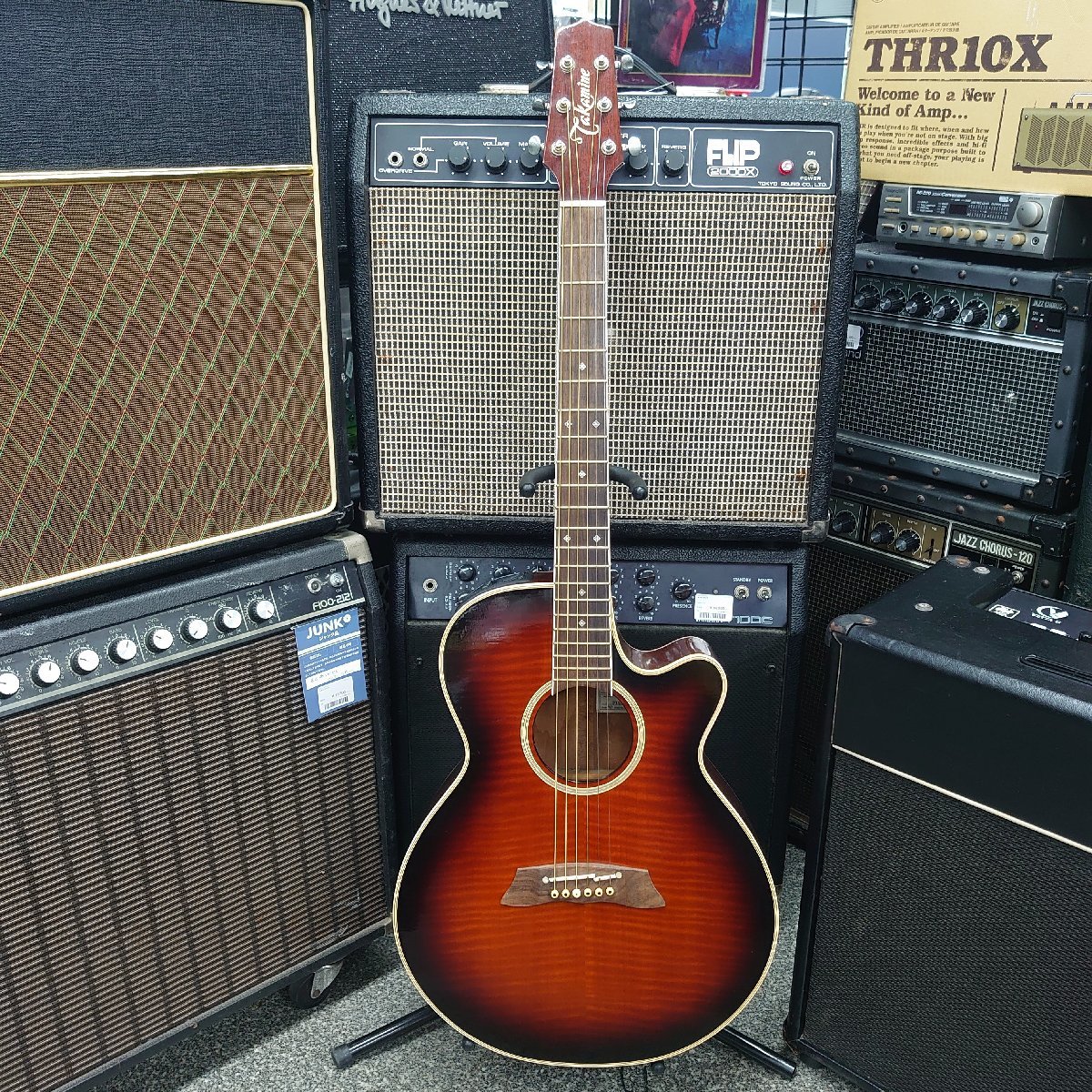 TAKAMINE☆タカミネ☆PTU-108☆エレアコ☆動作問題なし☆ www.esole.eu