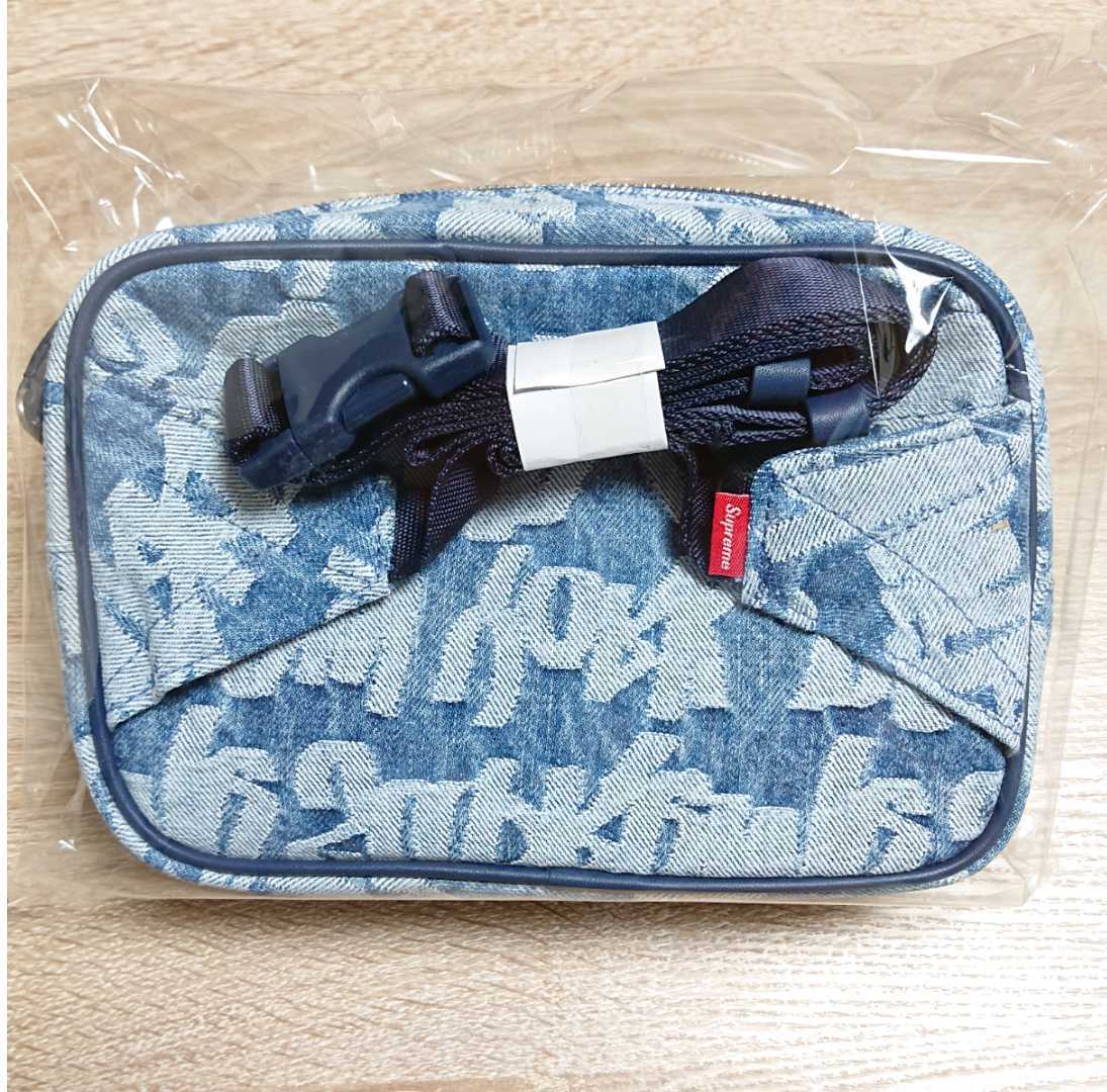 Supreme Fat Tip Jacquard Denim Waist Bag インターネット