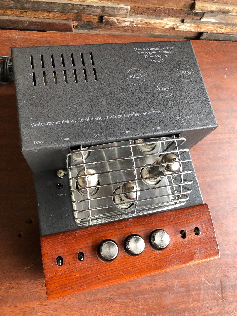 Sound Warrior SW-C15 CDプレーヤー付き 真空管アンプ ジャンク