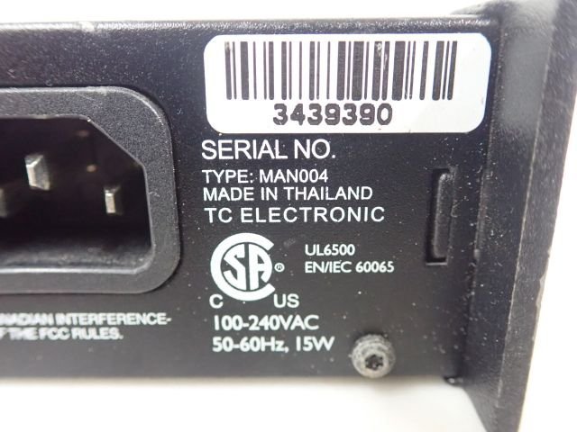 TC ELECTRONIC ティーシーエレクトロニック MAN 004/G・MAJOR/2 エフェクター ∴ 66832-4_画像5