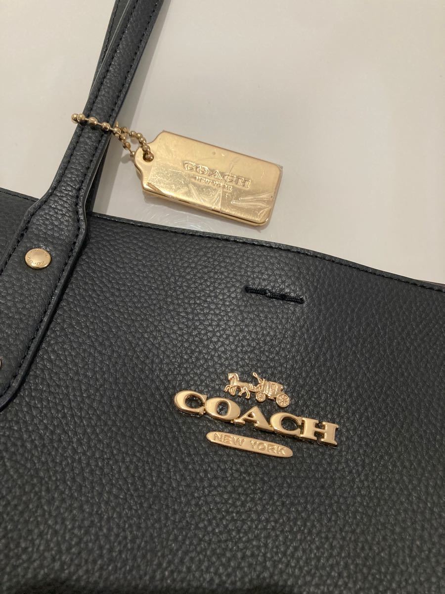 COACH コーチ トートバッグ 福袋 ブラック 本革 4