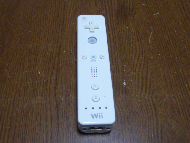 R031【送料無料 動作確認済 即日発送】Wii　WiiU リモコン　純正 RVL-003 ホワイト　白
