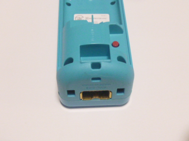 R086【即日配送 送料無料 動作確認済】Wiiリモコン　RVL-003 ブルー　青　コントローラ
