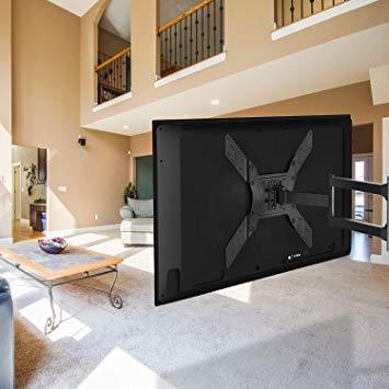 ブラック PERLESMITH テレビ壁掛け金具 アーム式 23-55インチ対応 耐荷重45kg LCD LED 液晶テレビ用 (9343_画像7