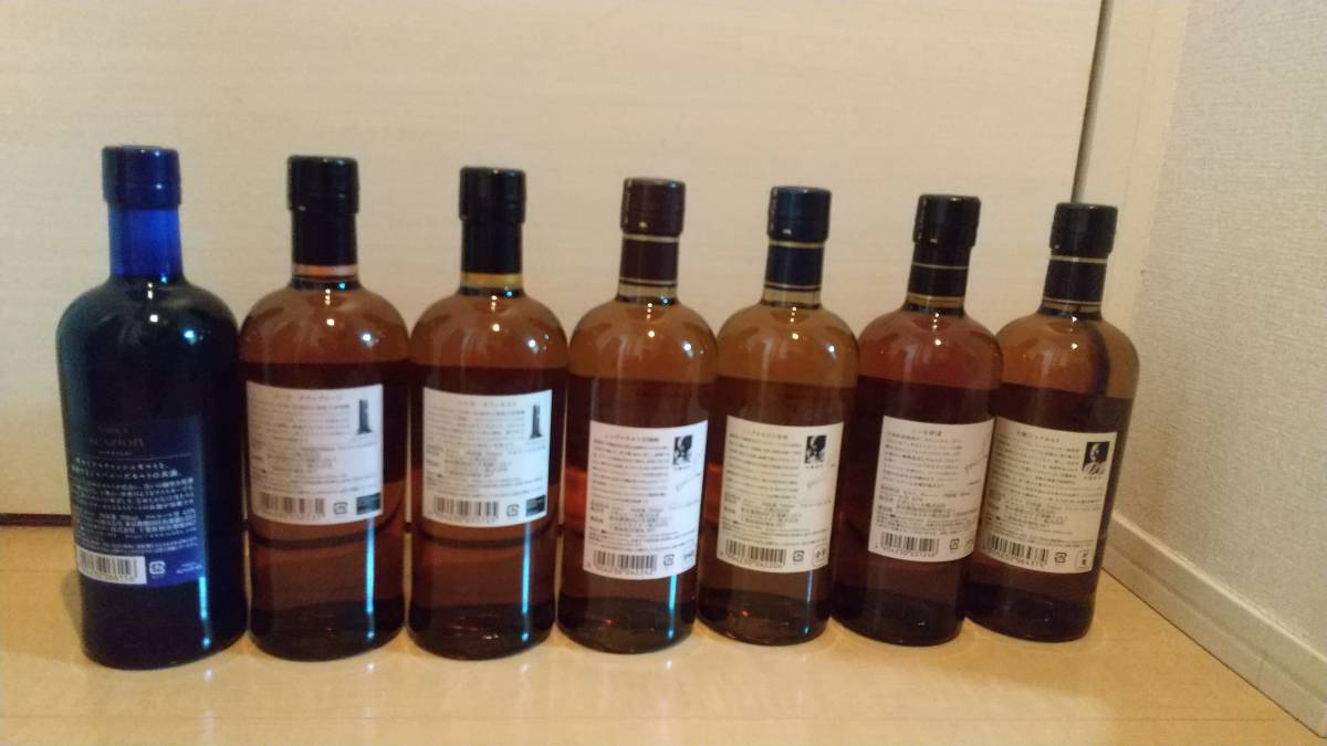 ニッカ ウイスキー NIKKA whisky 飲み比べ 7本 竹鶴 伊達 カフェモルト