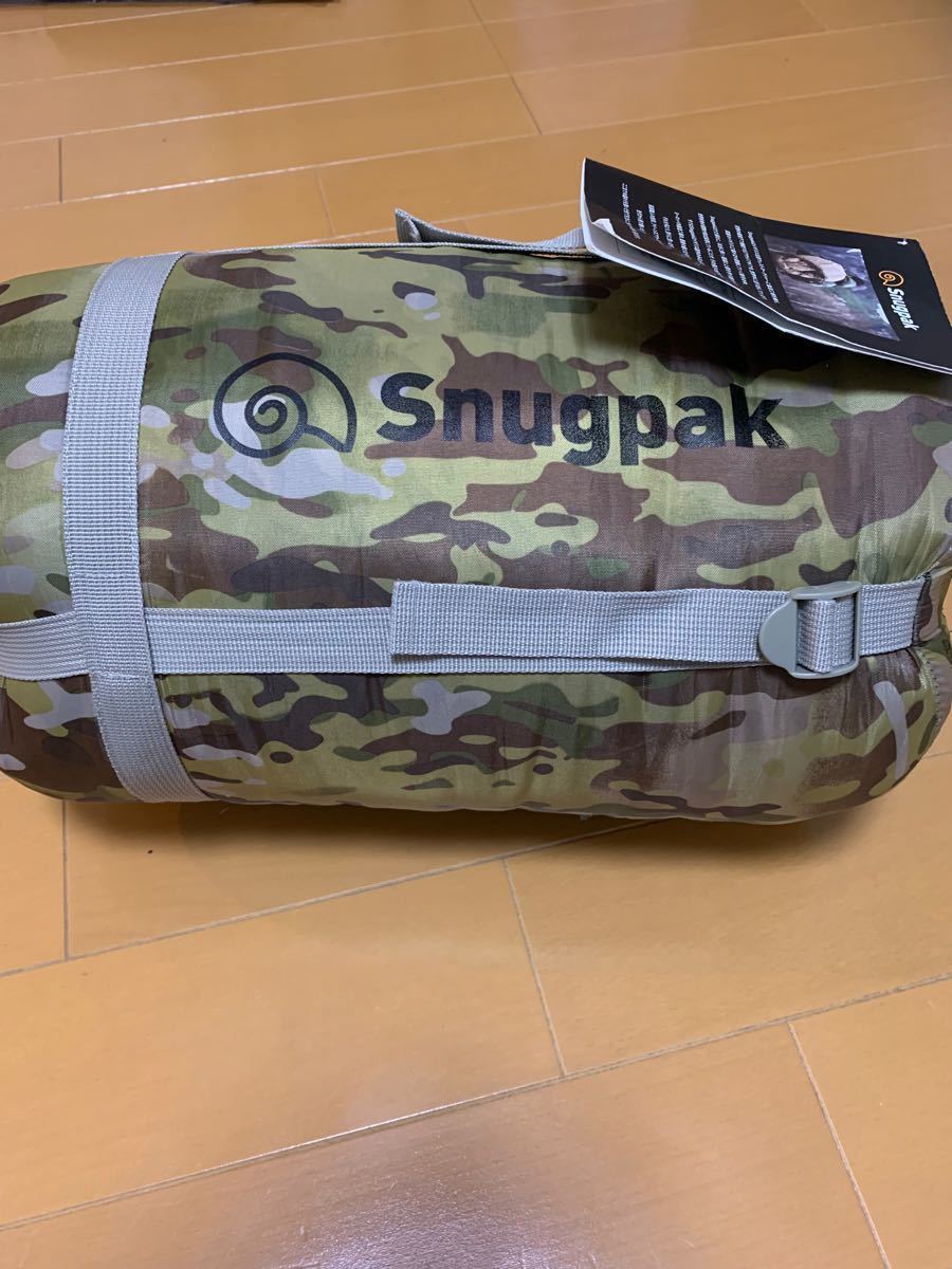 Snugpak スナグパック 寝袋 ノーチラス スクエア ライトジップ DPMカモ 2シーズン対応 連結 丸洗い可能 快適使用温度3度 日本に