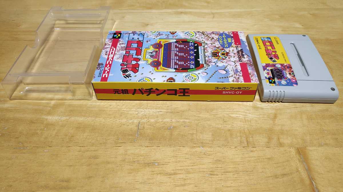 *SFC[ родоначальник патинко .(GANSO PACHINKO OH)] коробка * с руководством пользователя /COCONUTS JAPAN/ Super Famicom /SLG/ retro игра / барабан City /CR машина *