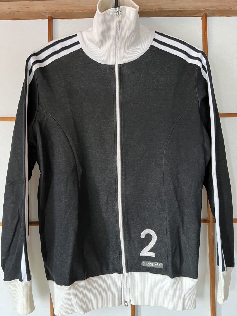adidas ジャージ ヴィンテージ 西ドイツ ブラック アディダス_画像1