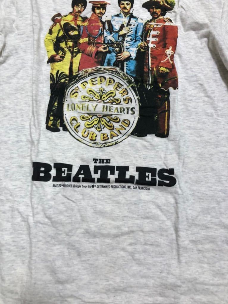 (未使用品)ビートルズ　Sgt Pepper T-Shirt 半袖Tシャツ ホワイトグレー　日本製　Mサイズ_画像5