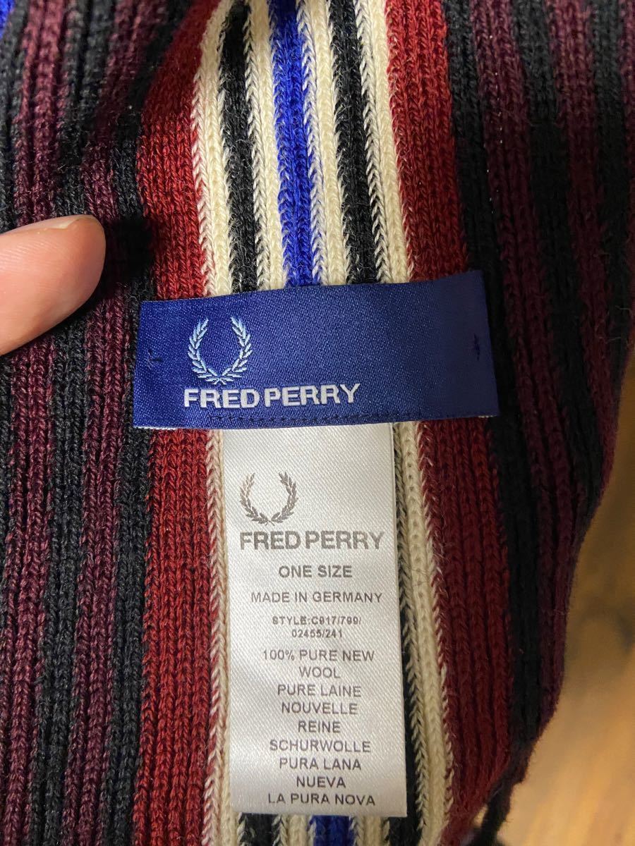 FRED PERRY マフラー