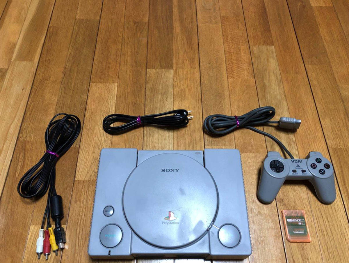 初代 PlayStation　プレイステーション PS1 プレステ1 SCPH-9000　本体　SONY/ソニー 製造 : S KISARAZU_OPENボタンのツマリは特にない様です