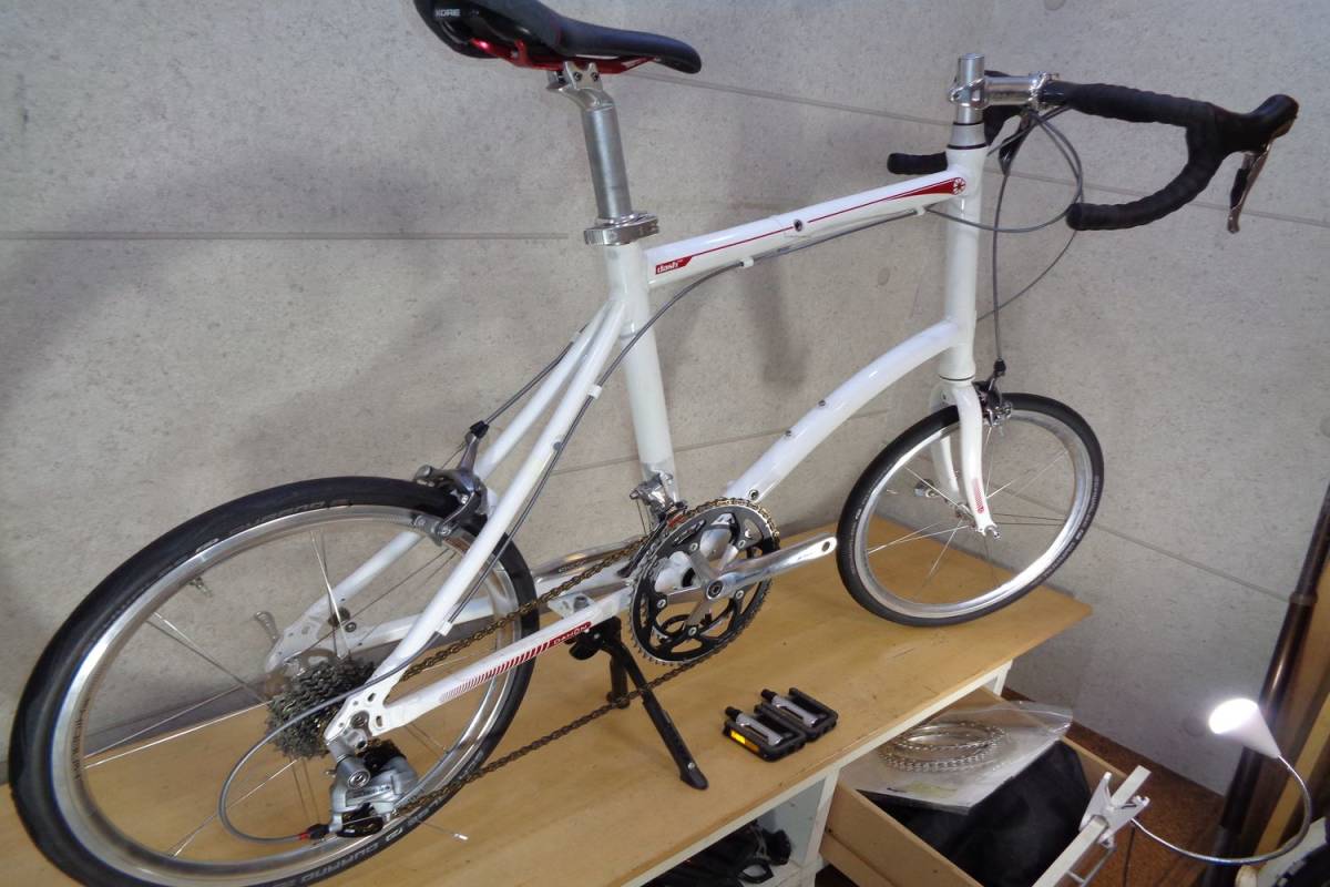 DAHON dash x20 sizeL 105 ultegra 406 カーボンハンドル