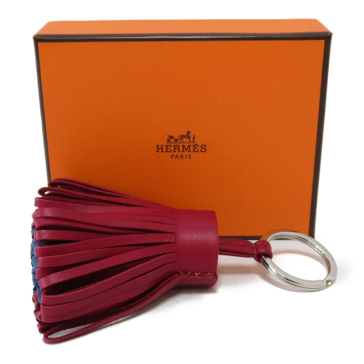 宅急便は割引特典対象! HERMES エルメス カルメン キーリング