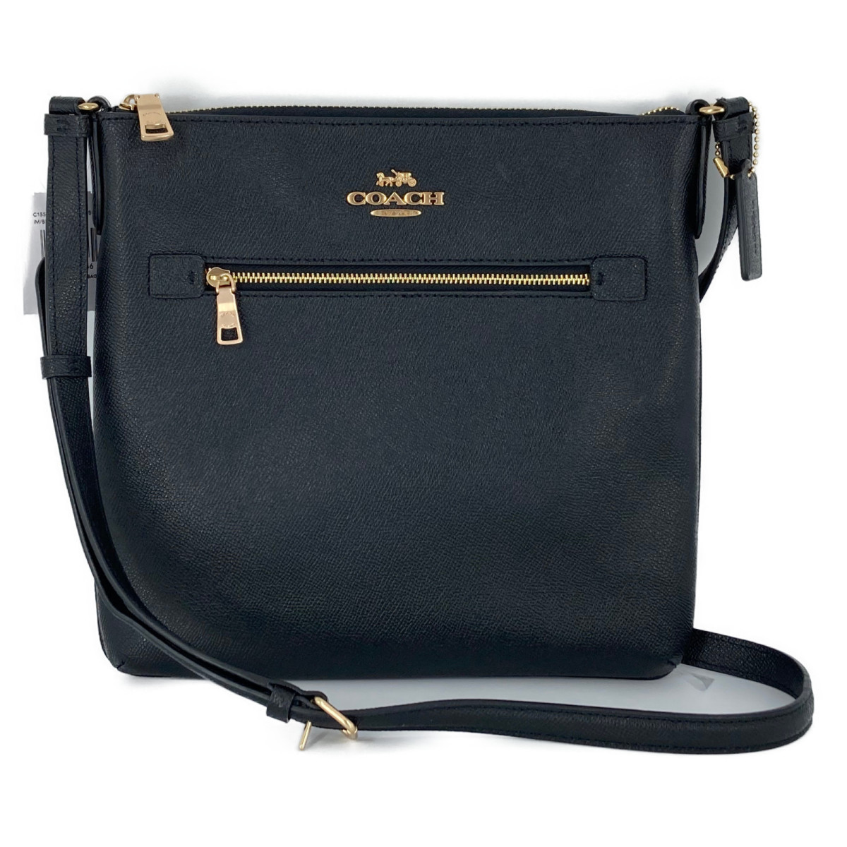 くつろぎカフェタイム 【新品未使用】COACHレザーショルダーバッグ