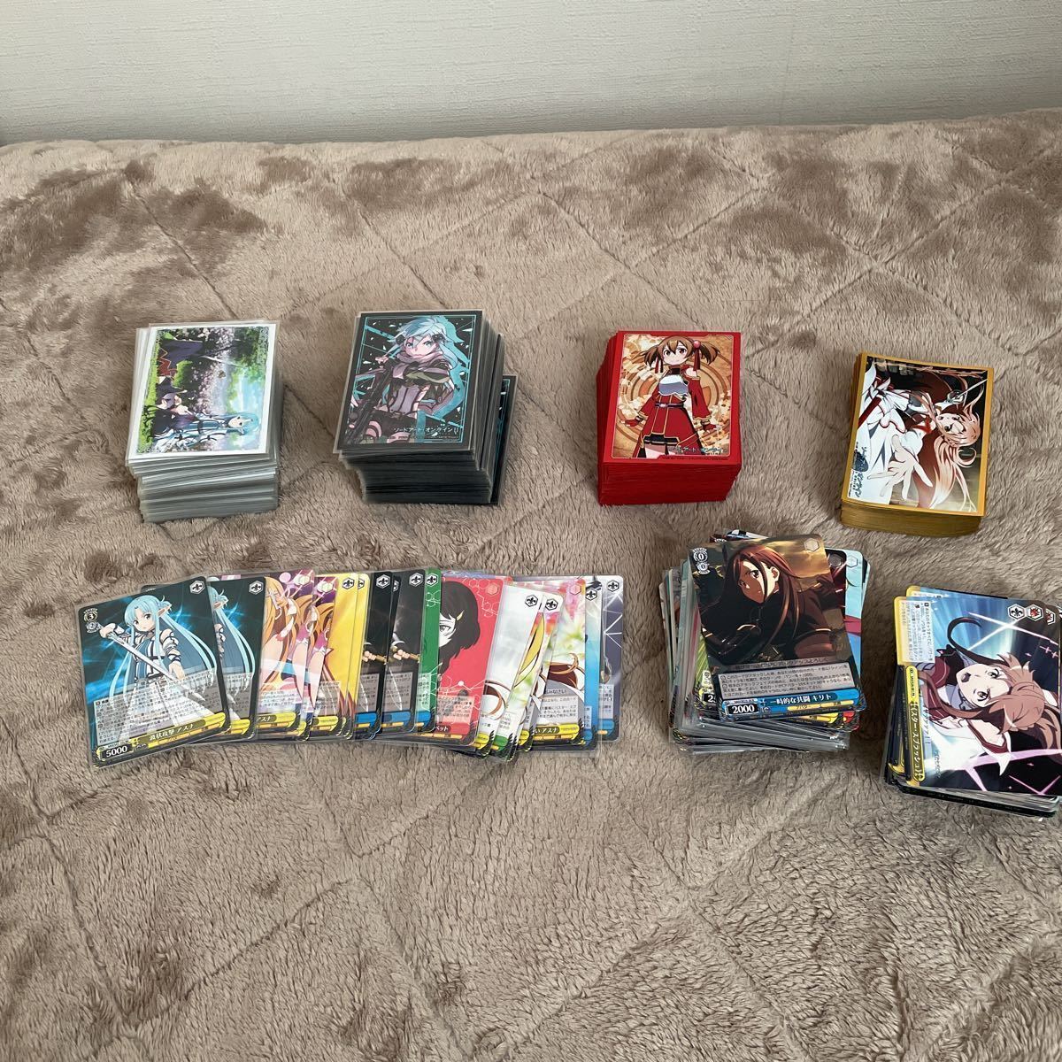 WS SAO ソードアートデッキ デッキパーツ 引退 処分 スリーブ プレマ