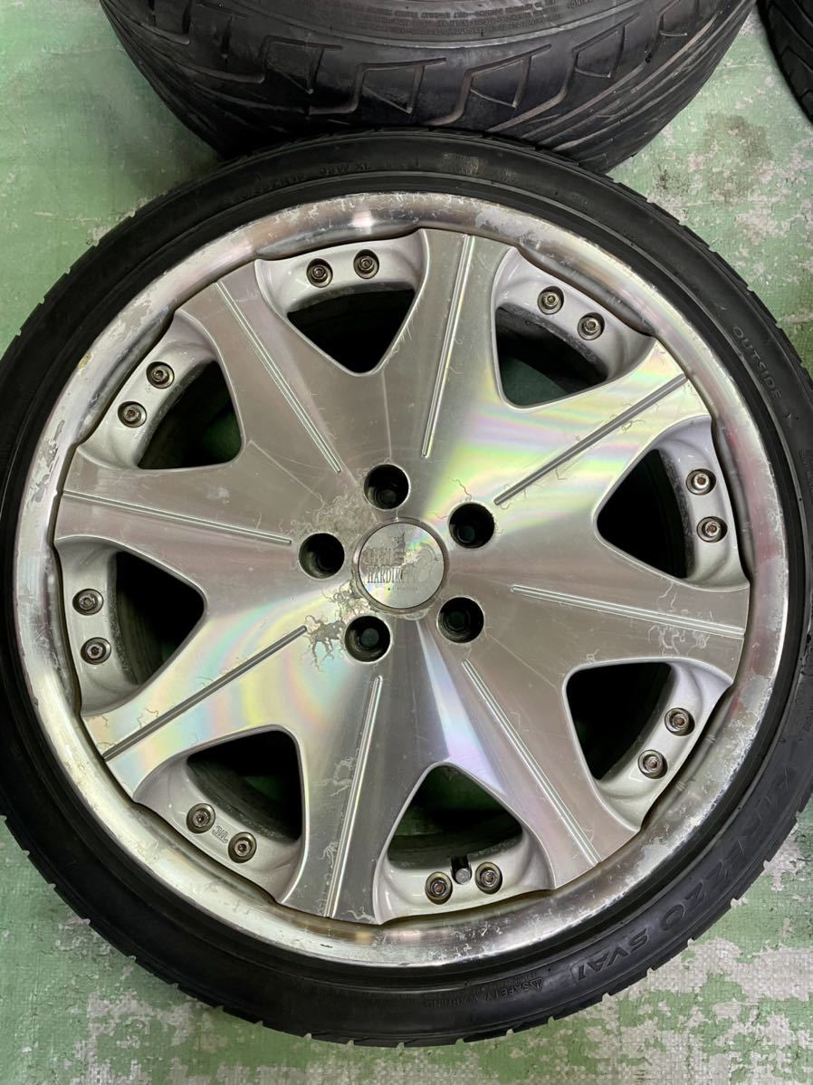 SUPER STAR スーパースター LEON HARDIRITT Waffe 19インチ 5穴 PCD114