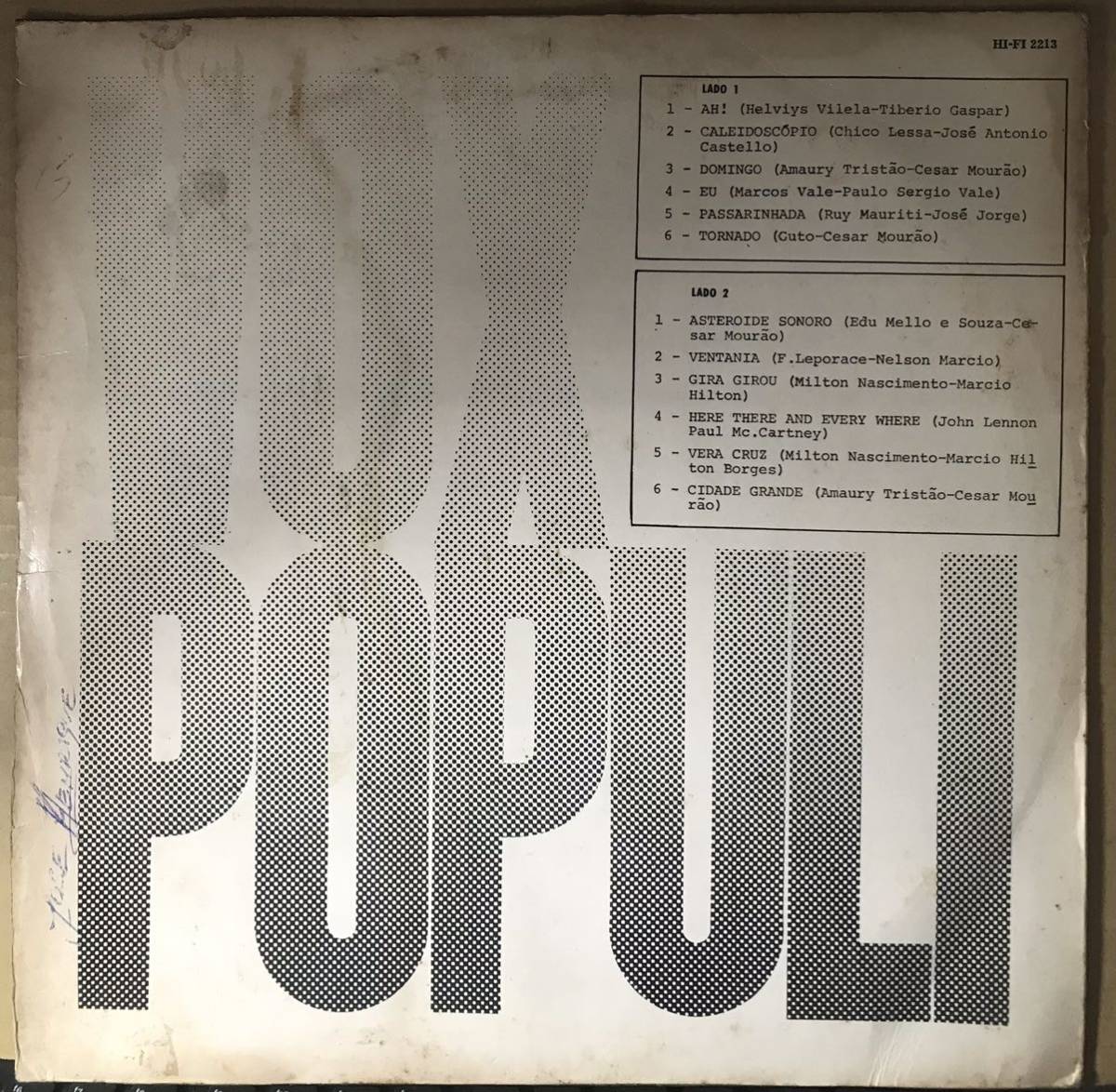 VOX POPULI / MUSIDISCの画像2