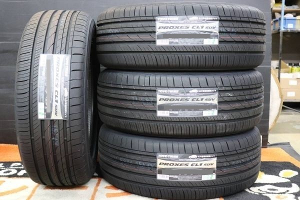 ★4本価格★在庫有り!即納OK 国産新品タイヤ★TOYOプロクセス CL1 SUV 225/55R19(22年製)★225/55-19★ハリアー CX-5 CX-8 エクストレイル_画像1