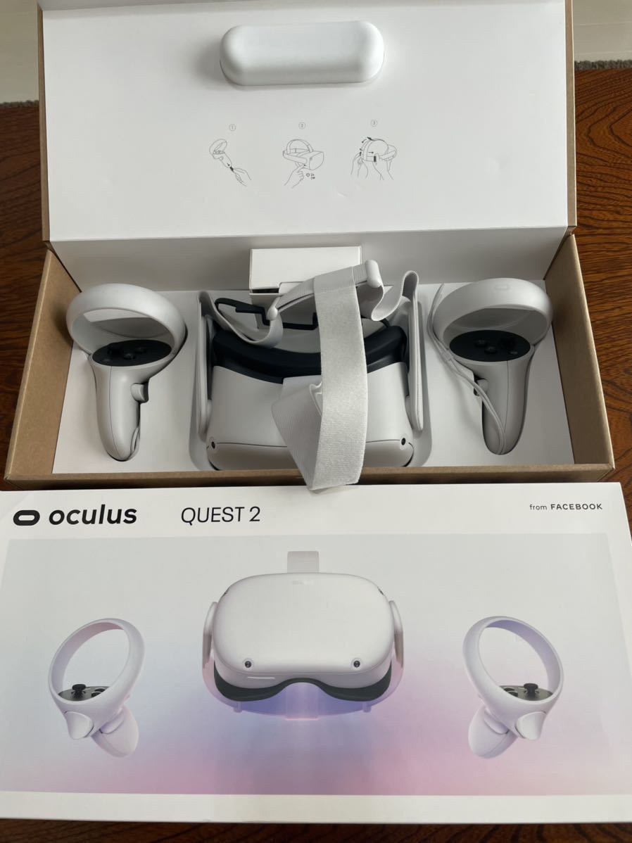 Oculus Quest2 Meta Quest 2 128GB VR ヘッドマウントディスプレイ