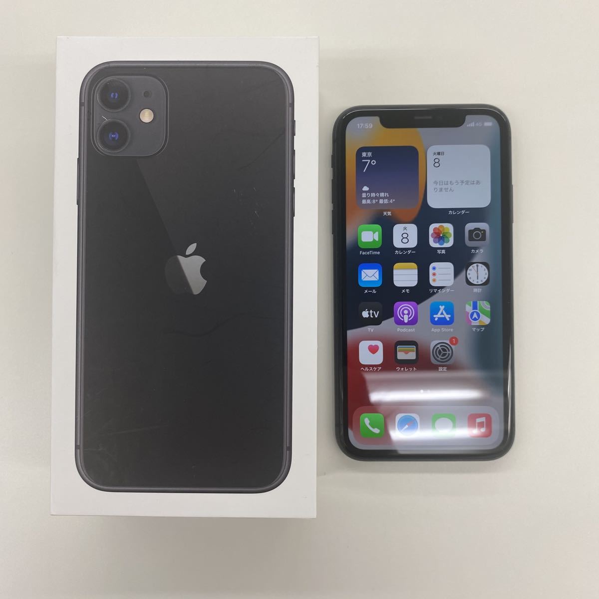 21 3月【】SIMロック解除済み★au★iPhone11 64GB ☆MWLT2J/A★利用制限 判定〇★ブラック★au ★バッテリー92％★352928116431491