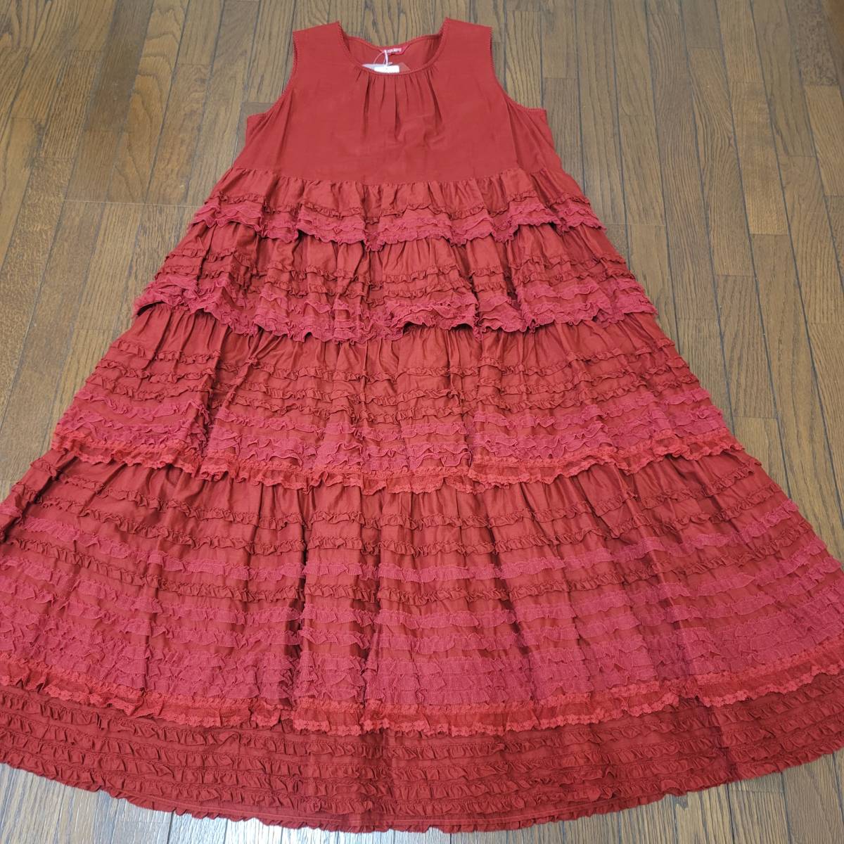 ピンクハウス 新品・未着用 チュールレースフリルワンピース shop