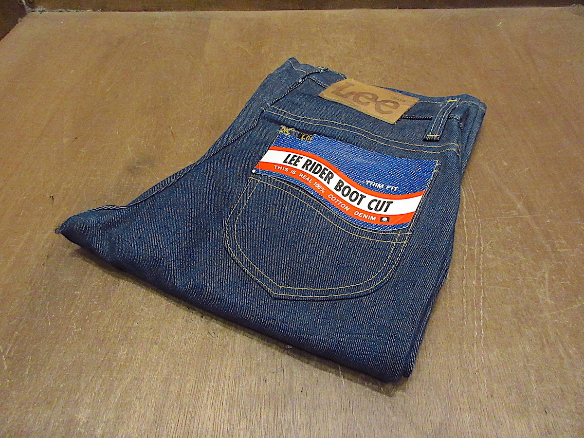 ビンテージ80's○DEADSTOCK Lee 201ブーツカット表記W28 L34○220620r3