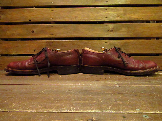  Vintage -60\'s*MADE IN ENGLAND Allebone &amp; Sons. Ltd. простой tu обувь примерно 28.5cm*odst 50s1950s1960s кожа обувь 