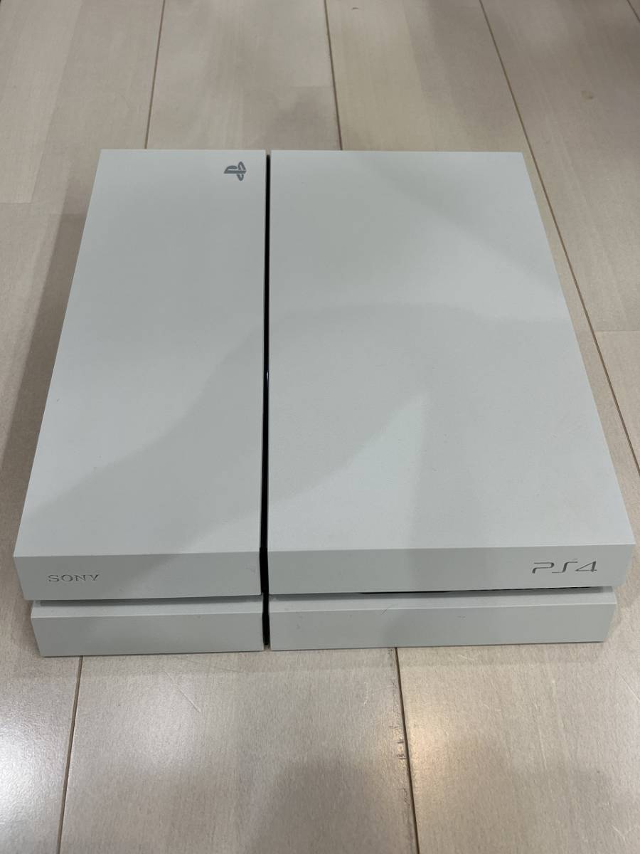 美品 PS4 PlayStation4 グレイシャー・ホワイト CUH-1200AB02_画像4