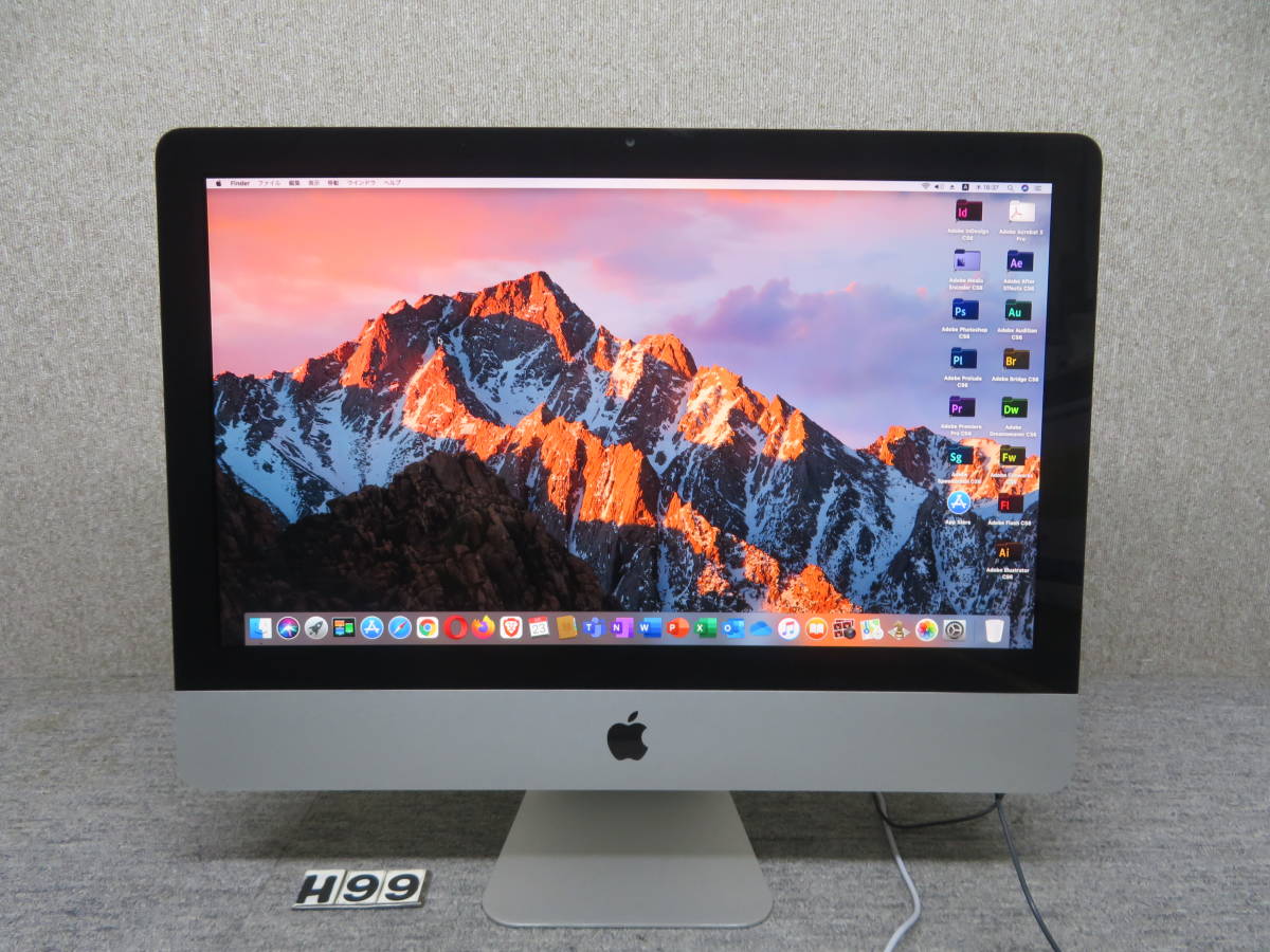 iMac A1311 究極PC◆ 21.5型★PC1台で、ダブル macOS & Windows10◆CS6 &他の＆Office付◆高性能 Core i5 /爆速 SSD 512GB / 8GB◆中古美品_◆中古美品◆PC1台で,ダブルmacOS & Win10