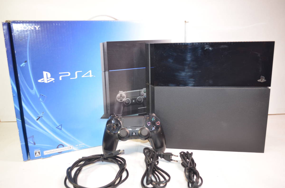 ☆動作良好☆PS4 本体 CUH-1000a 500gb ジェットブラック☆動作確認