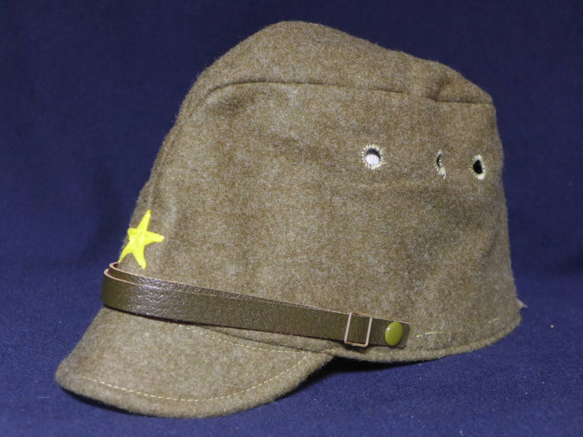 即決 大号58~60cm 日本陸軍 後期略帽(精密複製) 日本軍 即決 大号58~60cm 日本陸軍 後期略帽(精密複製) 日本軍