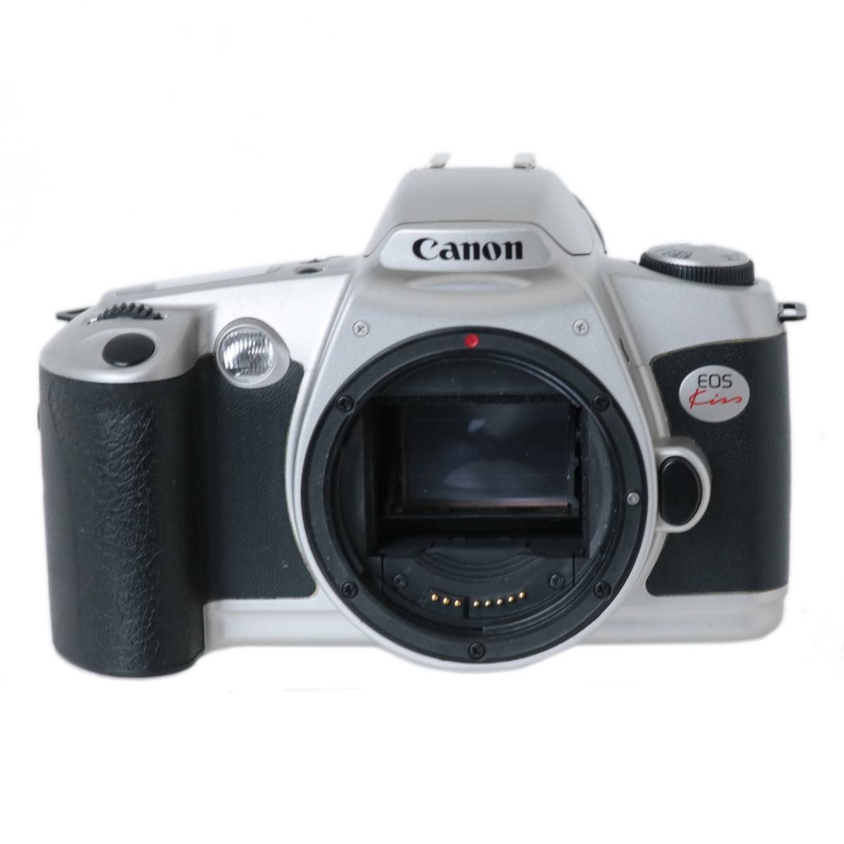 【中古】 Canon キャノン EOS kiss フイルムカメラ シルバーボディ NT Bランク_画像1