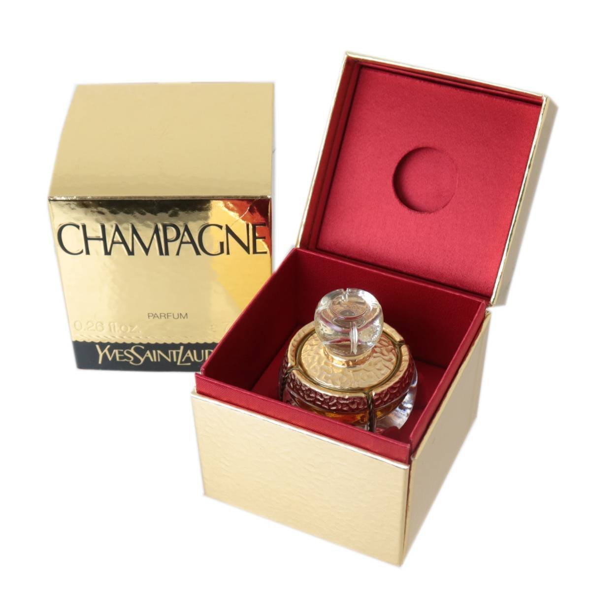 【中古】 イヴ・サンローラン YSL CHAMPAGNE シャンパーニュ 香水 PARFUM パルファム 7.5ml NT Bランク_画像1