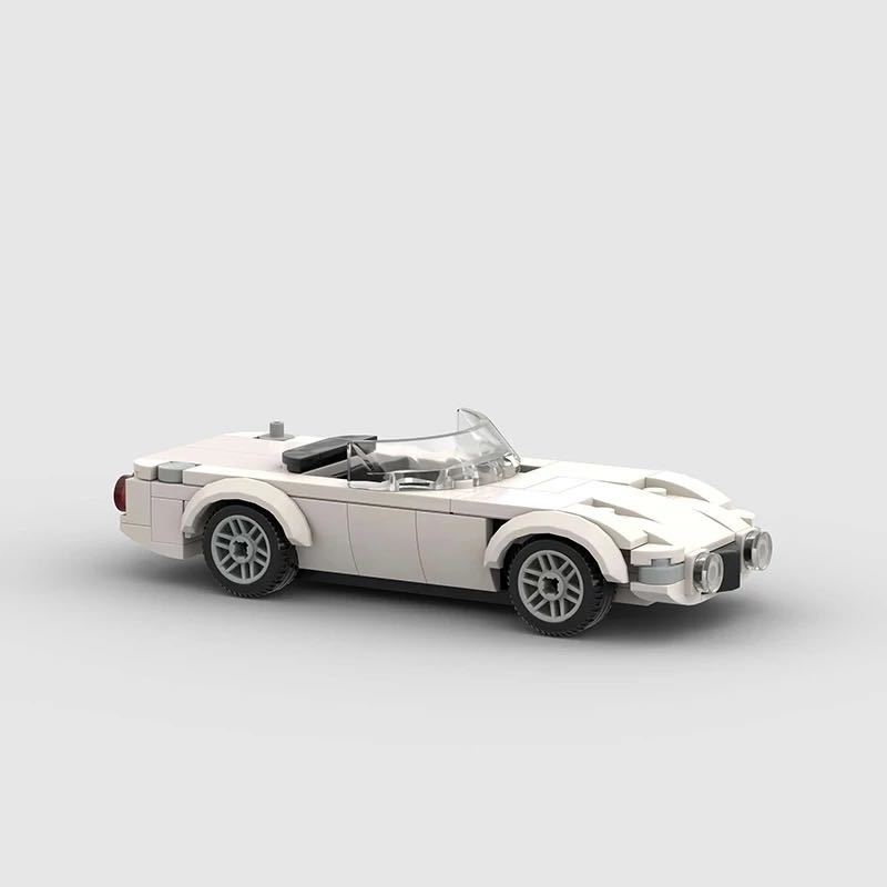 [ stock have prompt decision postage included ] Lego interchangeable Toyota 2000GT open block TOYOTA 007 bond car Spider 
