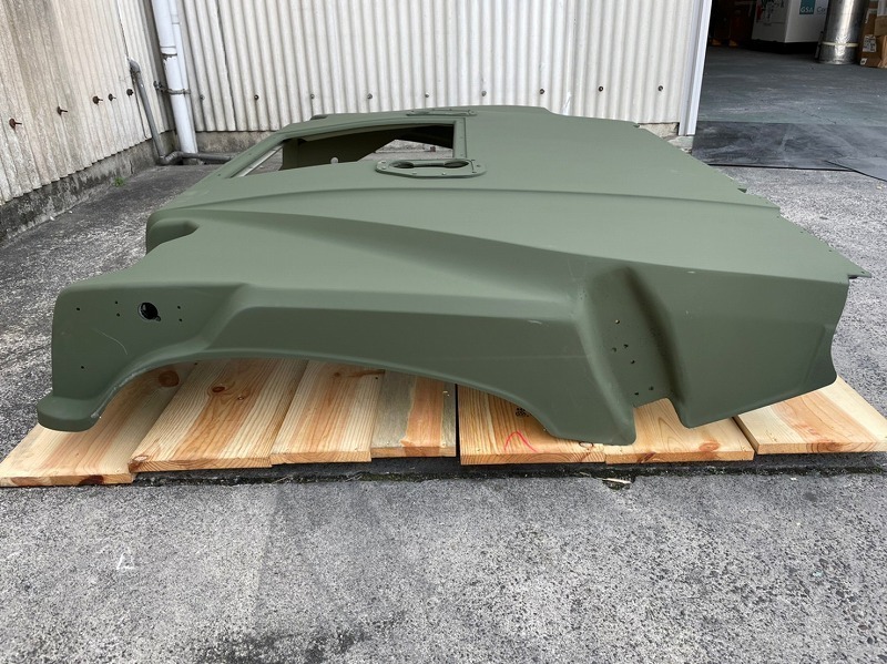 【米軍放出品】未使用品 HMMWV/ハンビー ハマー ボンネット フロントフード パーツ ☆CF20AX_画像5