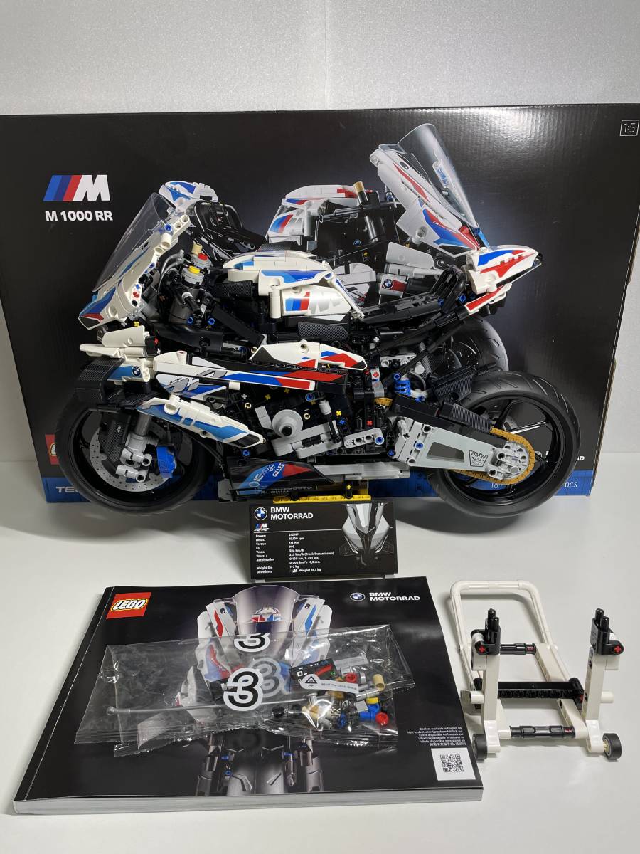 レゴ テクニック BMW M 1000 RR BMW MOTORRAD 42130 完成品 LEGO 