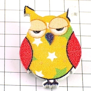  pin z* owl . ear zk wooden 